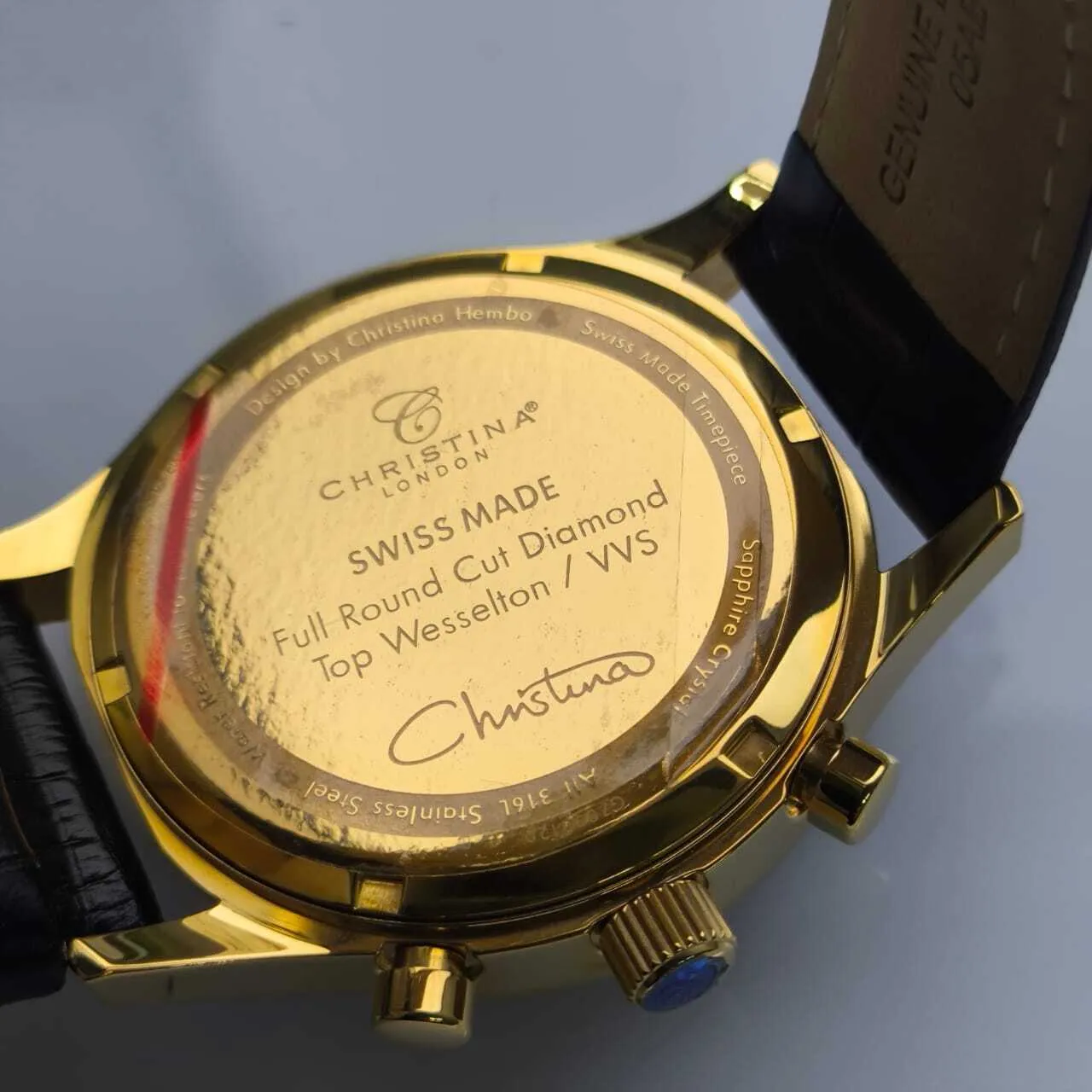 CHRISTINA WATCHES 700GWBL